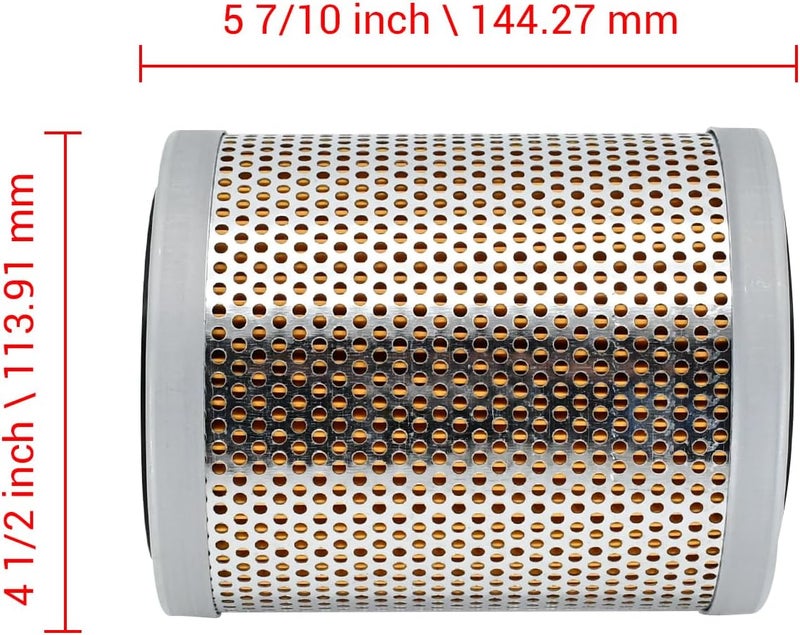 Chuuparts AR75603 Filter Element Compatible with John Deere Tractor 1020 2020 2030 2510 2520 2630 3010 3020 4010 4020 4320 4520 4620 5010 5020 6030 7020 7520 8430 8630 Replace AR75601 P555603 - Image 5